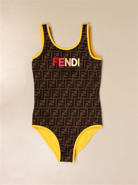 baby fendi sale|fendi toddler swimsuit.